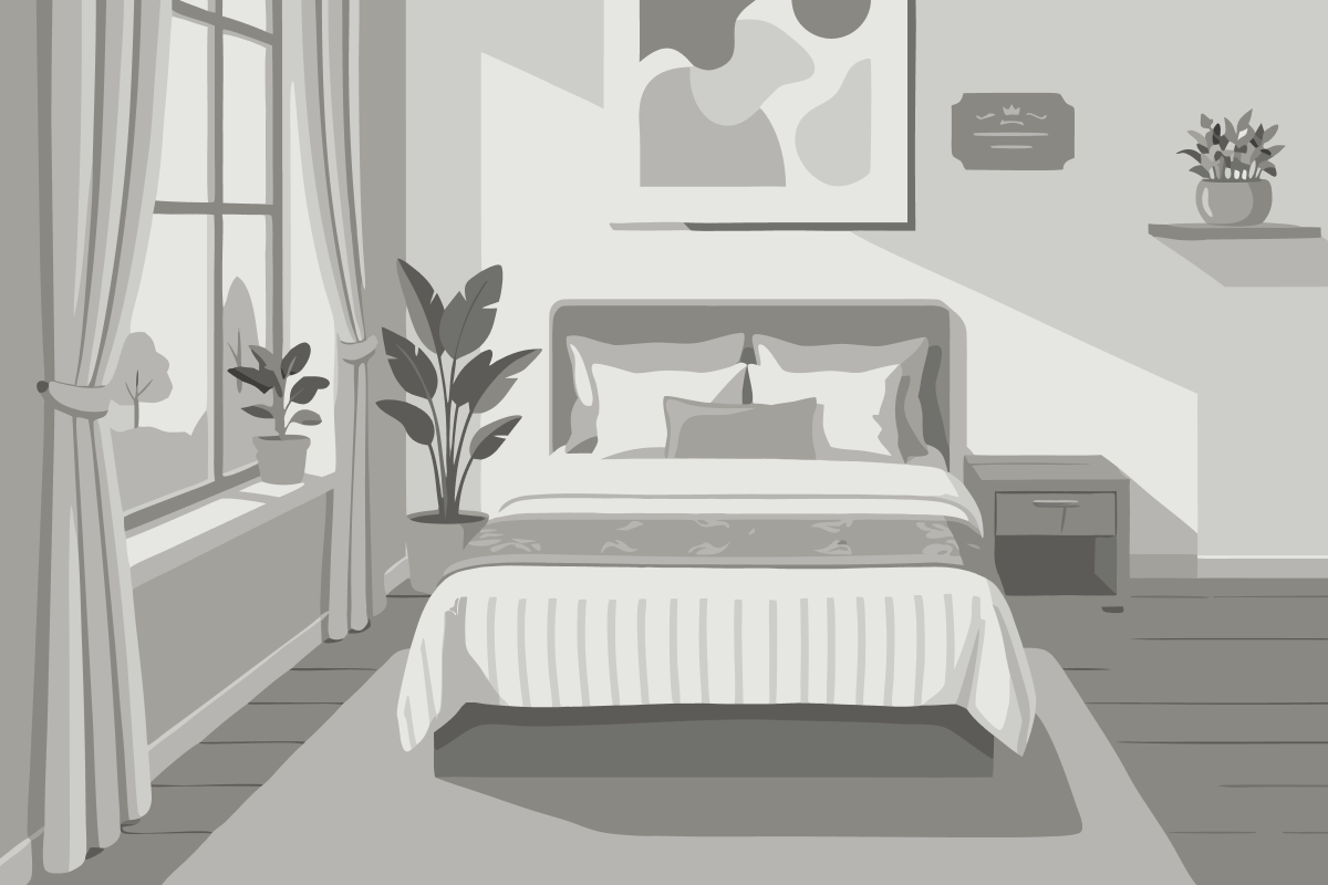 1 King Bed, Studio Suite